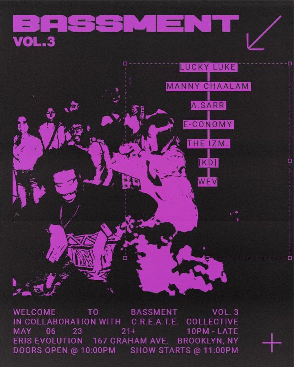 The_IZM's tweet photo. Happy birthday to the true definition of a warrior, and one of my favorite mutants @A_Sarr.
Y’all come see us and more at #ErisEvolution for #BASSMENT VOL 3
Tickets here: https://t.co/mN90pOYhvr https://t.co/VZ3hMnYAq6
