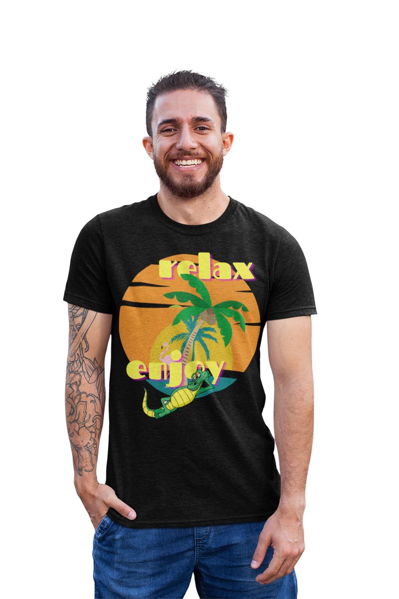 Unikatemarkt's tweet photo. relax- enjoy - von Motiondesign Sonia & Mischka - Herren T-Shirt: https://t.co/jG6kQxa5P9
#soniaandmischkacom #quripuma #relax #enjoy #entspannen #Urlaub #chillen #positive #Freizeitshirt #Bodensee #sonnig #Alcudia #Freiburg #Konstanz #Tübingen #Wien #Schorndorf #Stuttgart #ulm https://t.co/dDu7jz4pAf