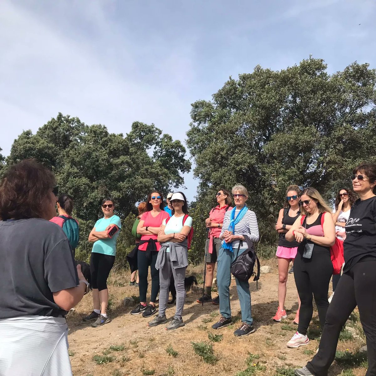 Torre_Activa's tweet photo. Hoy hemos alcanzado el ecuador del Reto 15 Rutas Torrelodones 2023, coincidiendo con la última jornada del Mes de la Salud.
La próxima ruta será el domingo 14 de mayo. Aún estás a tiempo, súmate al reto!
#torrelodones #torreactiva #torrelodonesactivo #torresecuida https://t.co/5bi6RQtCeq