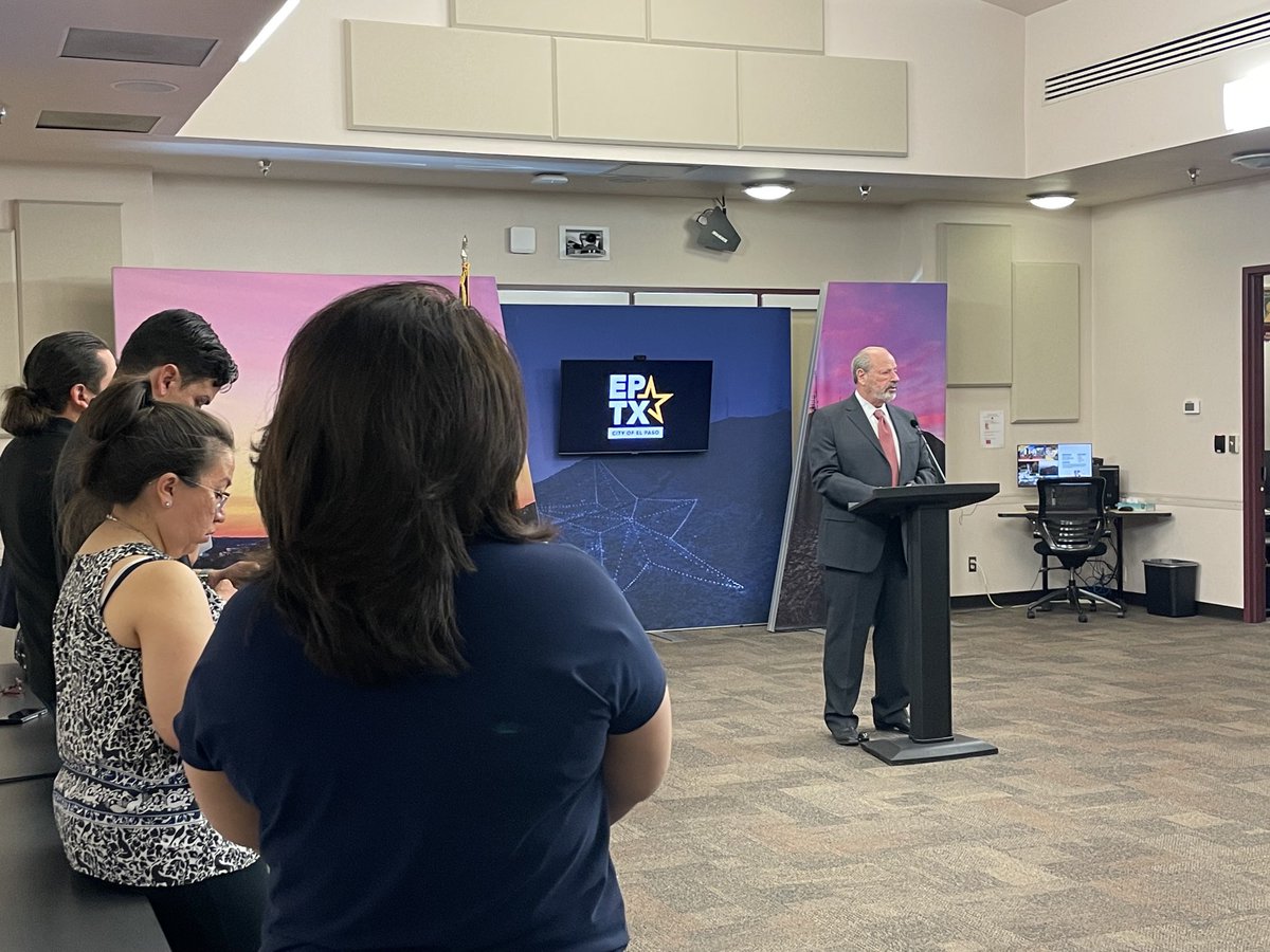 Mayor , announcing at 12:01 am May 1st he is declaring a state of emergency to prepare for the end of Title 42.  This will ensure our community will be prepared and start to draw federal funds so local tax payer dollars will not be used.