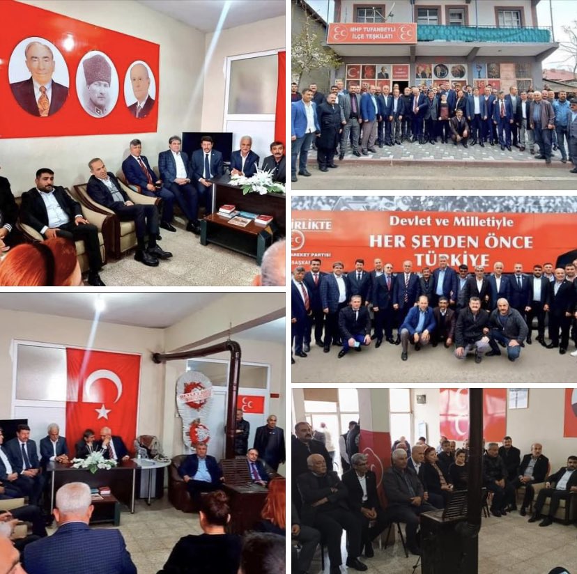 baskantumer's tweet photo. 𝐒𝐀Ğ𝐎𝐋𝐀𝐒𝐈𝐍 𝐓𝐔𝐅𝐀𝐍𝐁𝐄𝐘𝐋İ
Adana İl teşkilatımızı, Milletvekili adaylarımızı ağırlayan Tufanbeyli teşkilatımıza teşekkür ediyoruz. sağolsunlar varolsunlar. https://t.co/VEhYJi5U9v