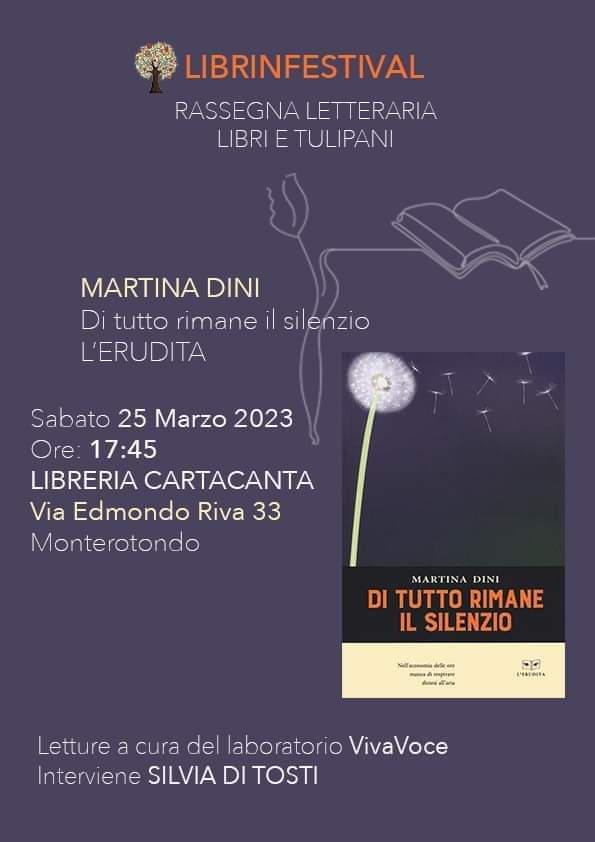 LIBRI E TULIPANI 2023 librinfestival.it/2023/04/12/lib… 
<a href="/NavarraEditore/">Navarra Editore</a> <a href="/lerudita/">L'Erudita</a> #rassegnaletteraria #librietulipani #librinfestival <a href="/MartinaDini2/">Martina Dini</a>