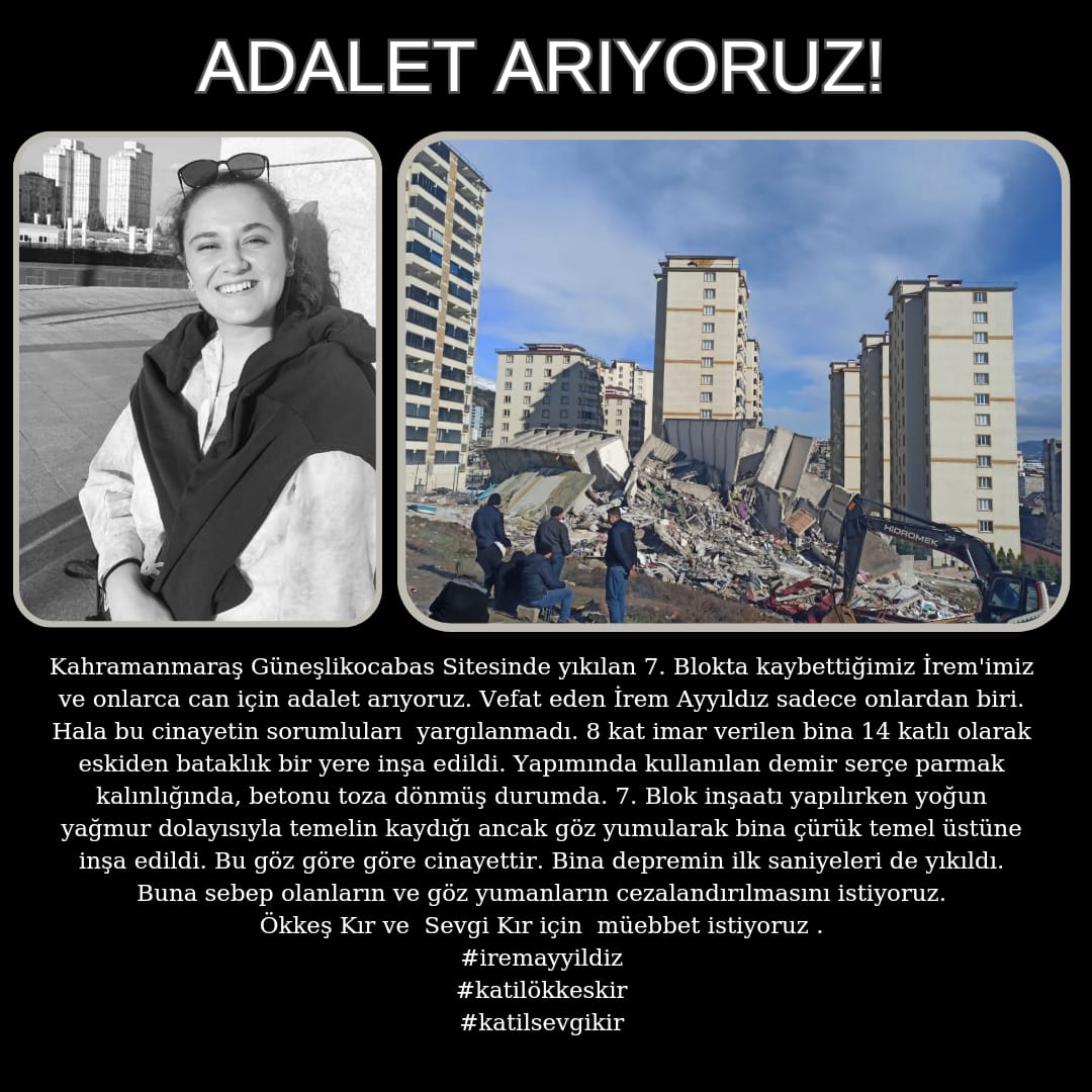 mrvturhan's tweet photo. #iremayyildiz
#katilökkeskir
#katilsultankir
#katilökkessay https://t.co/pILQhzsvMU