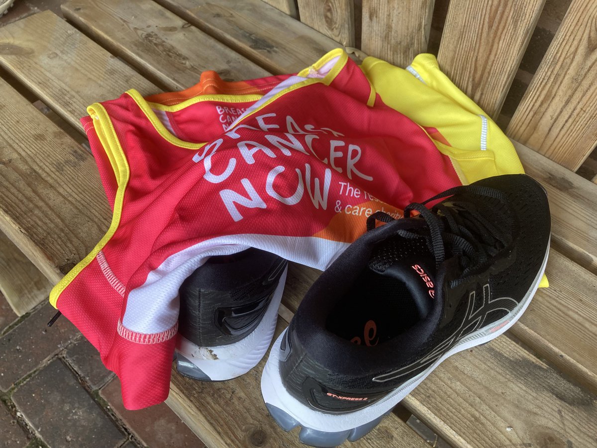 Thank you 🙏 to all friends and family for your support. 30 days and 30 miles complete for #BreastCancerNow