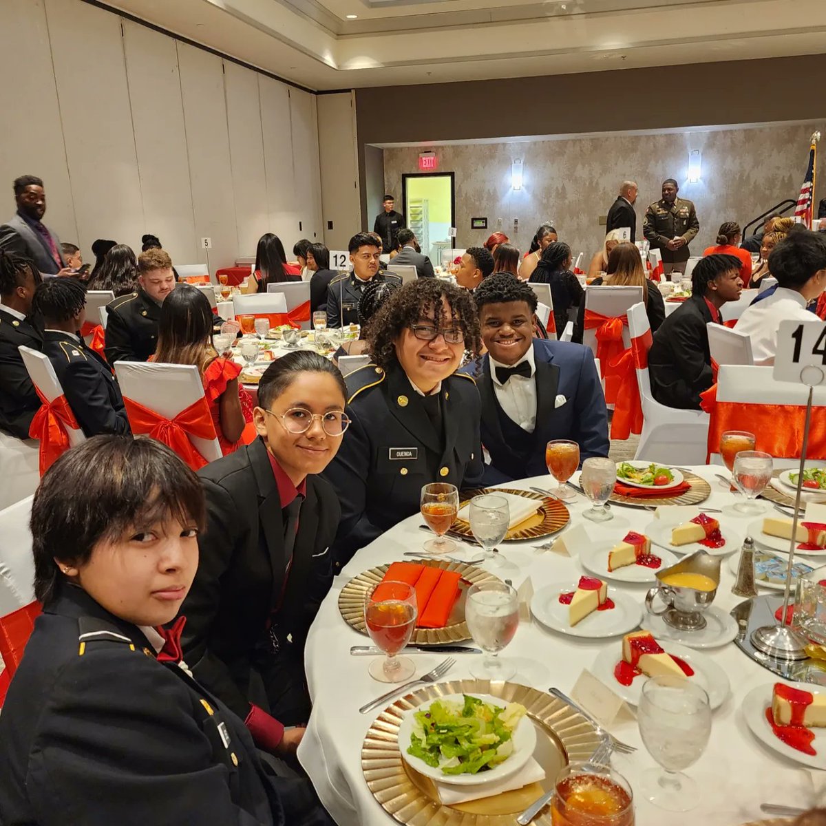 DvilleJROTC's tweet photo. Cadets in their finest! https://t.co/gqzgKhrZ6m