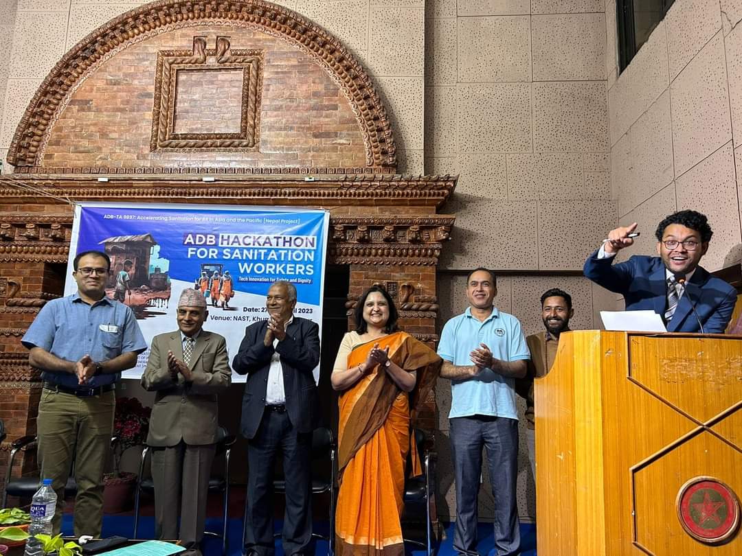 shanker_dhakal's tweet image. ADB Hackathon, April 23-29,  is concluded successfully; the selected 4 best startups will receive necessary grants to develop and implement their tech ideas  upon official contract with ADB
m.facebook.com/story.php?stor…
#ADBHackathon #SanitationWorkers #Safety #Dignity #Startup #STI