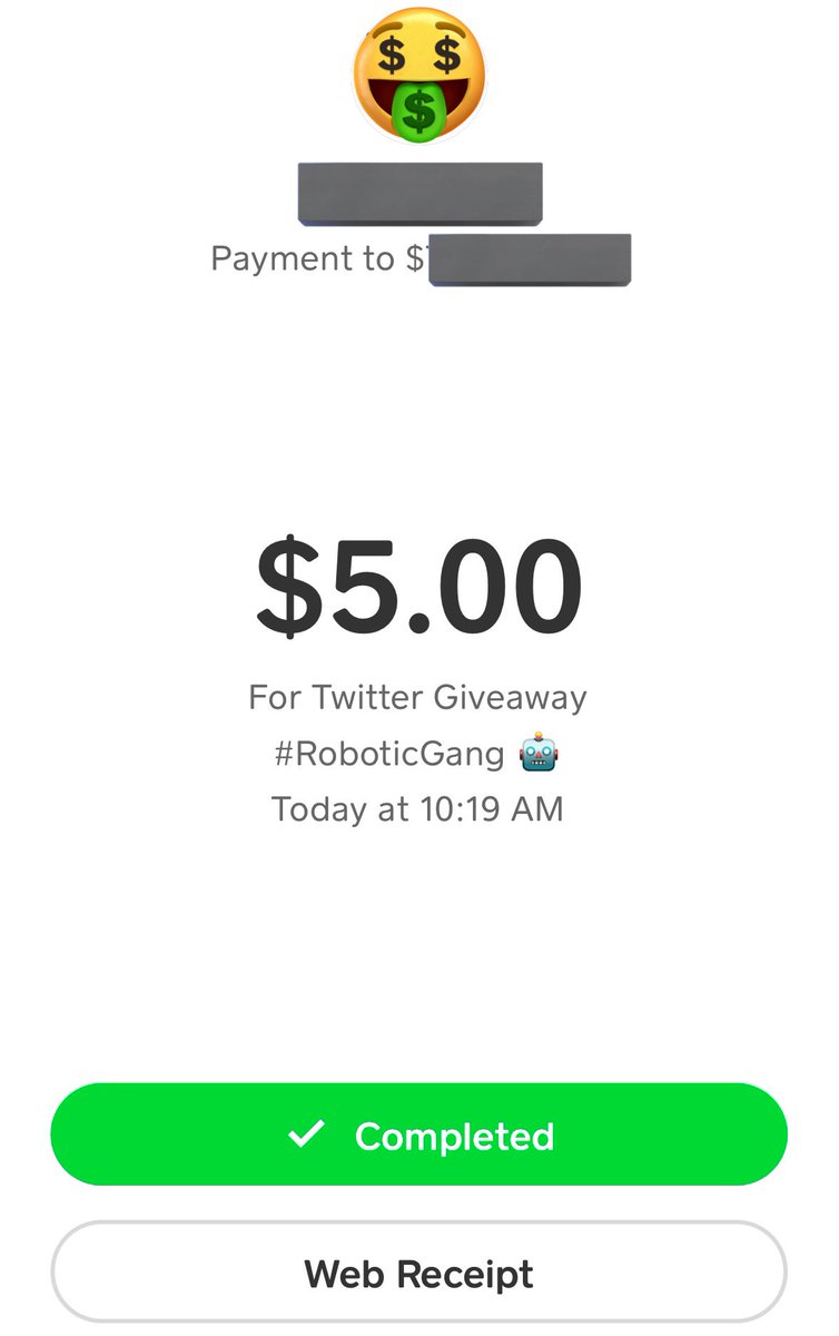 roboticjoey's tweet photo. Sent you money!
Who’s next? 👀 https://t.co/kB3Is6ZBkJ