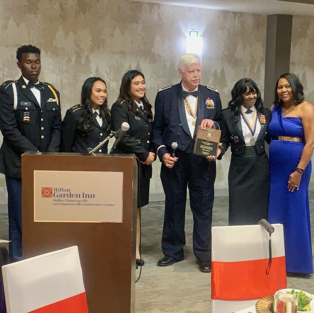 DvilleJROTC's tweet photo. Celebrating an Historical Evening! https://t.co/PE8zfyvVZU