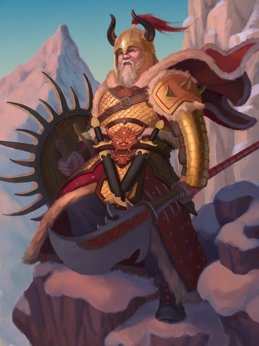 suburbicide's tweet photo. Barbarian illustration https://t.co/TsfefHTXV3