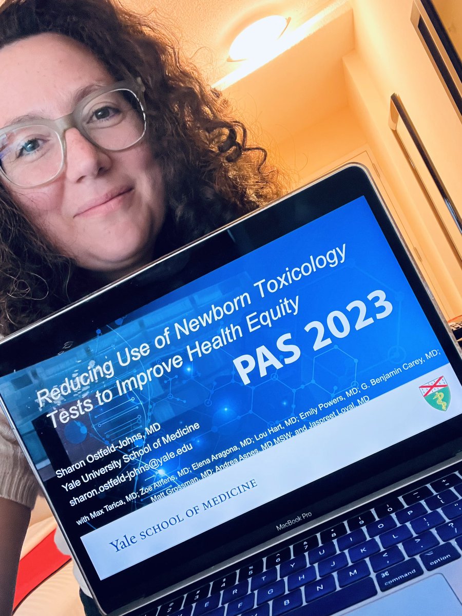 Come see me tomorrow @ 9am in 209 BC to learn about how our objective protocol for newborn toxicology testing reduced inequity! There is so much work to be done to improve care for families affected by substance use! #PAS2023 #pas23selfie