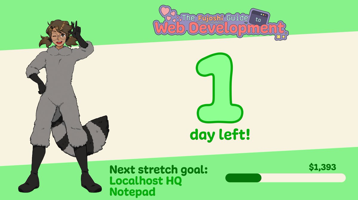 fujowebdev's tweet photo. 1 day (+ a few hours) &amp; 1 stretch goal left! 

Our next goal is totally within reach with our current rate of growth, BUT we need your help: spread our Kickstarter link like wildfire 🔥🔥

Friends, family, Discord servers... every little bit helps! Links in ⬇️ https://t.co/wmd70q47CE