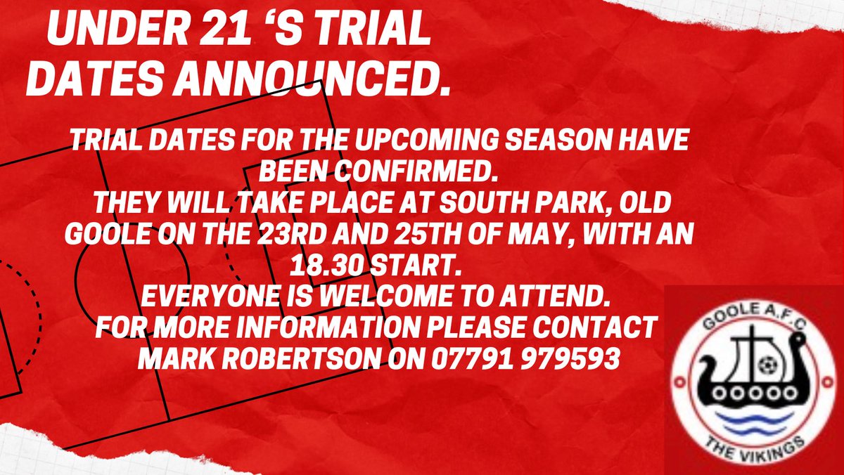 After a highly successful first campaign in <a href="/NMDFL/">WVH NMDFL</a> we are looking to recruit for the 23/24 season. We are running two trial sessions on the 23rd and 25th of May. For more info please contact Mark Robertson on 07791 979593. #utv❤️🖤
