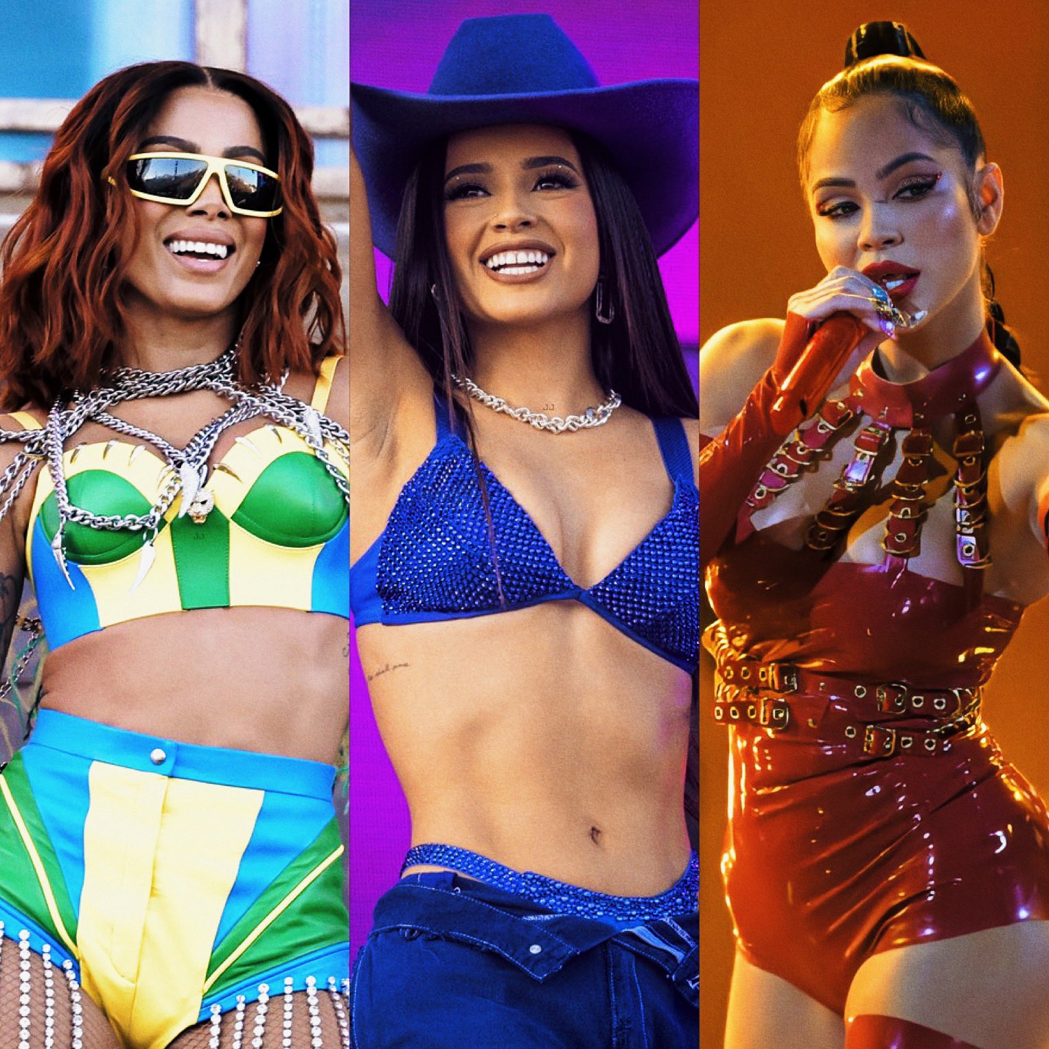 latinxportal on Twitter: "Anitta, Becky G, and Natti Natasha are ...