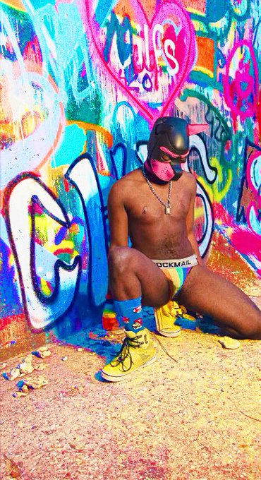 I gotta bone to lick with you! Pup PH link in bio! I’m 6 months post op! This is my first shirtless shoot