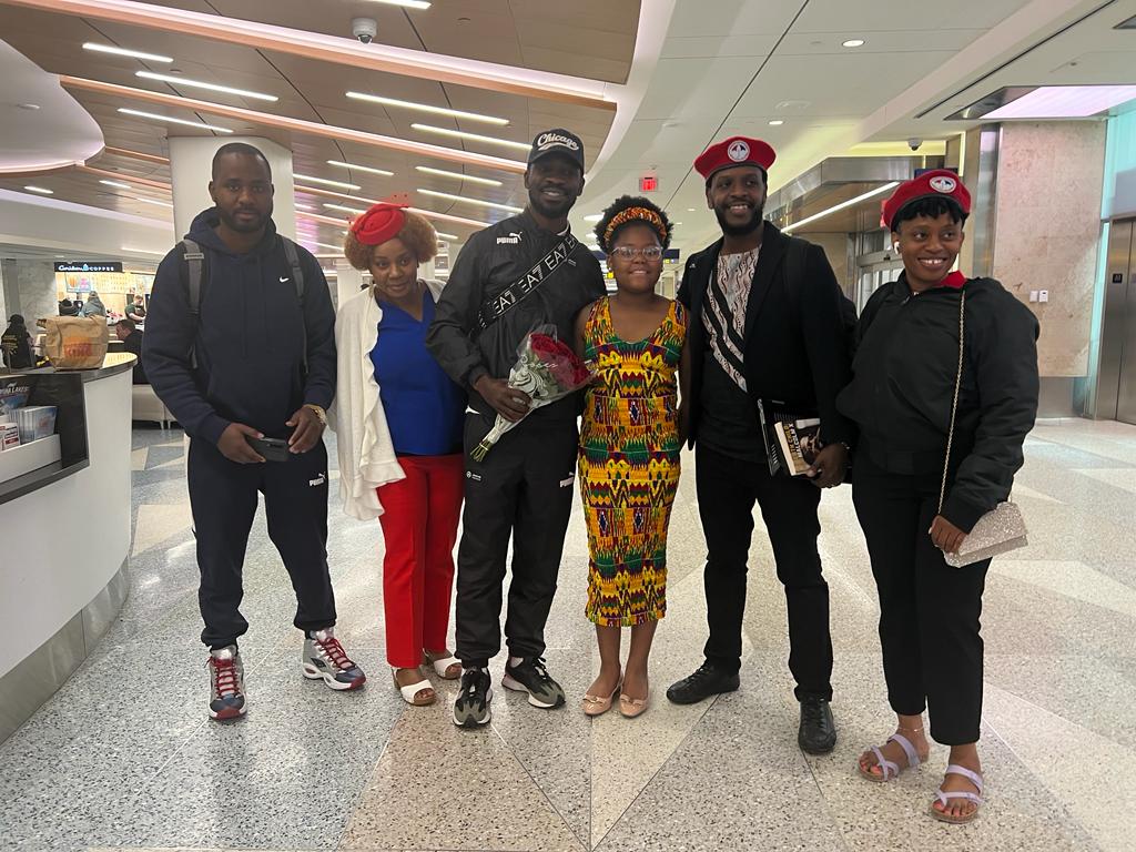 ashrafk112's tweet photo. The President @HEBobiwine jets in at Minneapilis, Minnesota, to have another town hall meeting with the @NUP_Ug Ugandan Community. https://t.co/wr4NBx8i81