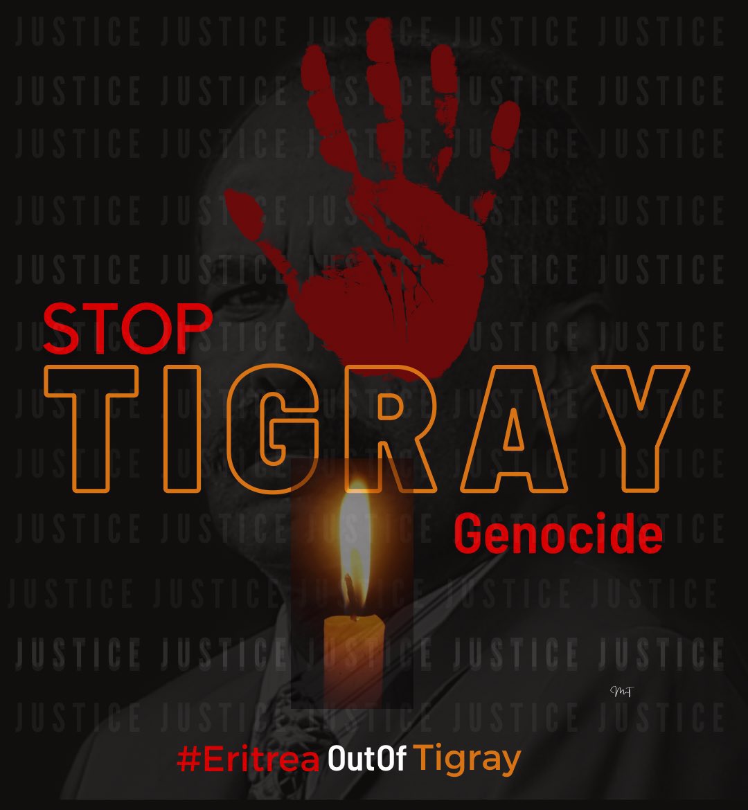 natb_k's tweet photo. It been #909Days 

🔺Has Tigray Genocide stopped ?
🔺Has Eritrea’n troop  withdraw ?
🔺Has Amhara militia withdraw ?
🔺Has Tigray got JUSTICE ?
👉🏽 NO ‼️

#EritreaOutOfTigray 
#AmharaOutOfTigray @IntlCrimCourt 
 @SecBlinken  @_AfricanUnion @MikeHammerUSA @UN @UN_HRC @natb_k https://t.co/dNT0Ige9sY