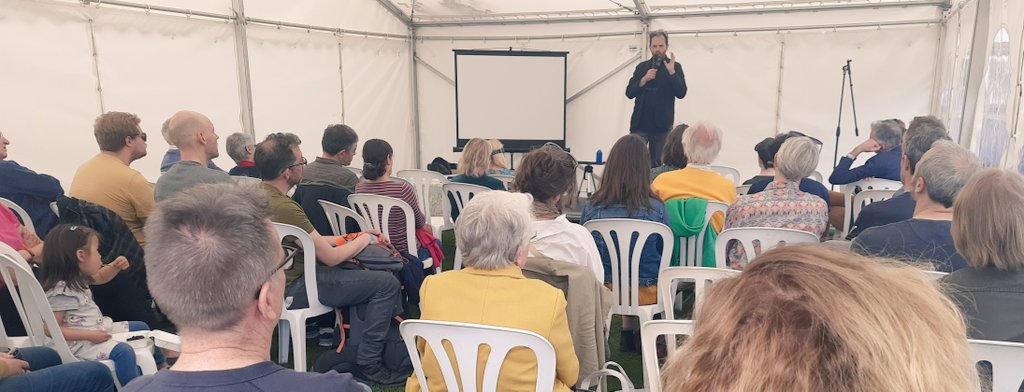 GreenLManston's tweet image. So motivating to meet the academic @GreenRupertRead at the @7oaksCAN Climate Fair and hear about the exciting new #ClimateMajorityProject launching soon!