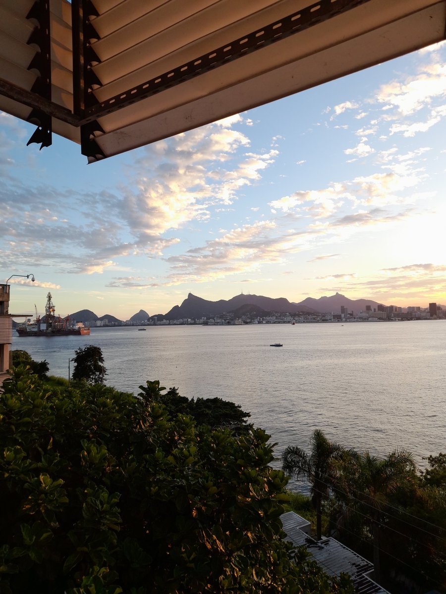 mpvigna's tweet photo. @OpenAcademics Hii everyone! From Rio de Janeiro, Brazil 🇧🇷 
I'm doing my PhD in Pathology studying the effect of a plant lectin in bone marrow and immunomodulation. 
Pics of the view from our balcony in Department of Immunobiology at UFF 😊 https://t.co/E1Xu3rwGs4