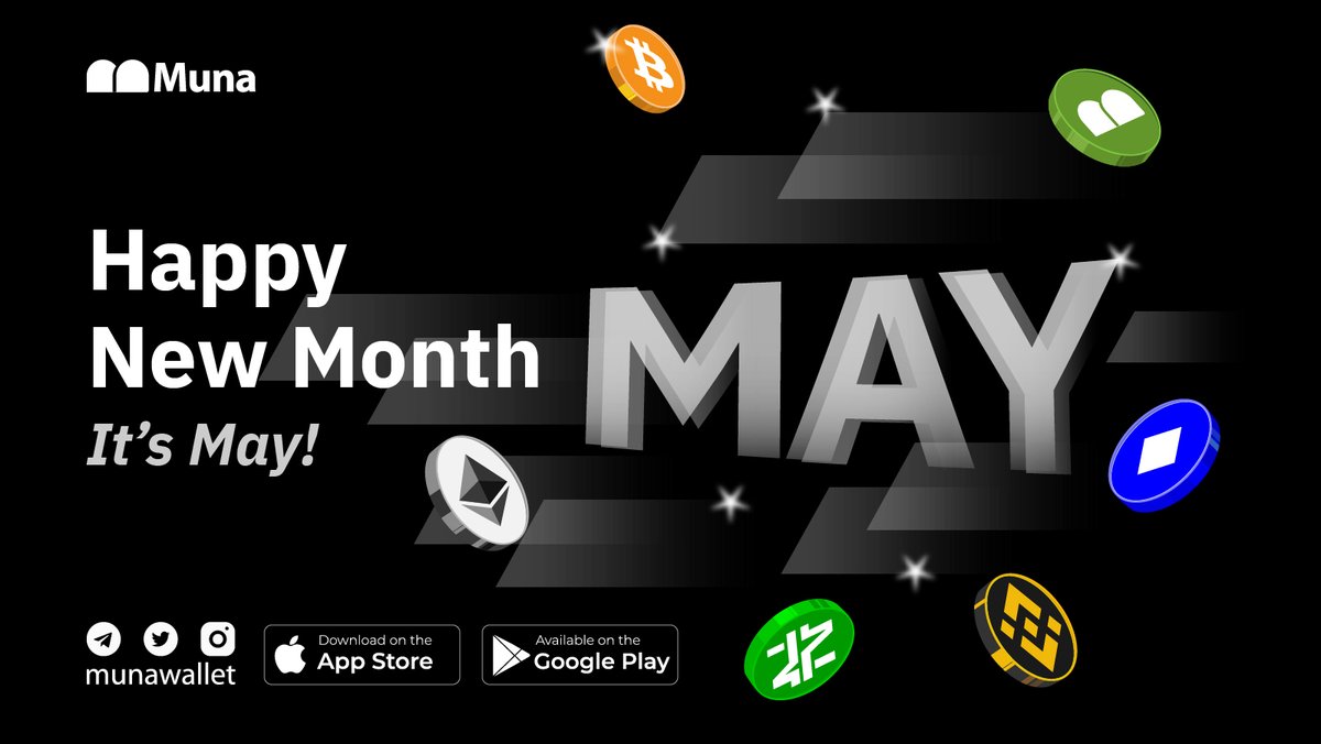 ogawallet's tweet photo. Happy New Month! Wishing you a fantastic month ahead filled with joy, success, and happiness. May all your goals and aspirations for this month come to fruition. Enjoy every moment and make the most of this fresh start. Cheers to a wonderful month!

#newmonth #May2023 #MayDay2023 https://t.co/deuNVkADfo