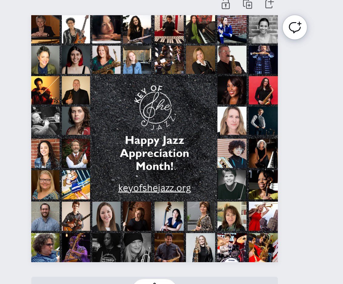 It’s the last day of #JazzAppreciationMonth & #internationaljazzday  Thanks to all the #womeninjazz past & present who’ve made a lasting mark! We are especially grateful to everyone in our Key of She Jazz Hall of Fame for sharing their gifts & inspiring the next generation!