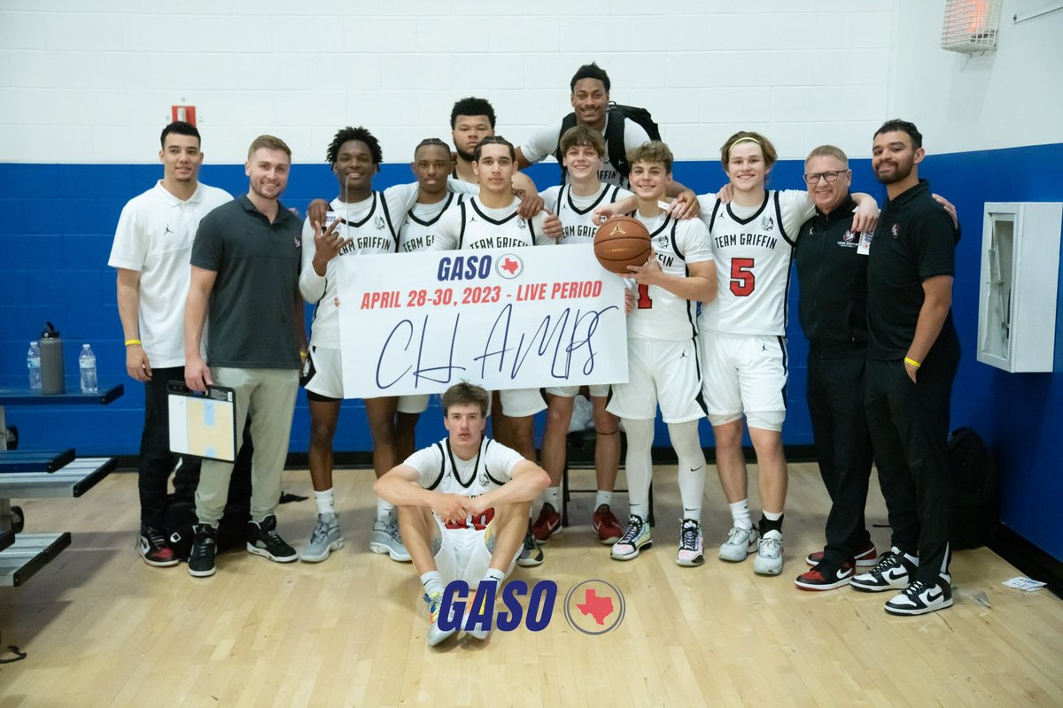 #GASOLive2 | Winners Circle 🏆

Congratulations to @TeamGriffinEYBL Select ‼️

NBA Red Division Champions 🥇

#GASO