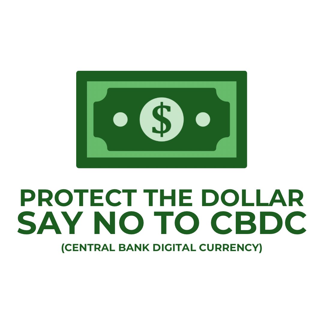 We need to ensure our dollar is protected. The government shouldn’t have the power to turn off your money at the flick of a switch.