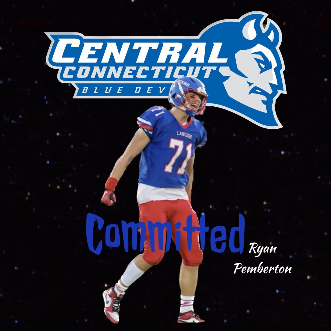 ryanpembo71's tweet photo. I’m happy to announce I’ll be continuing my academic and athletic career at Central Connecticut State University. Thank you for everyone who has helped my reach this point and, I’m excited to see what the future holds for me.
@CoachLecht @JimmyLauzon1 @RussGreenwood @PowerLancer https://t.co/IgshabDfhN