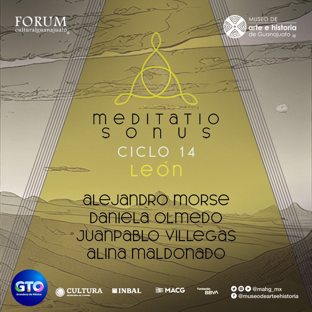 Te compartimos imágenes de la primera sesión de <a href="/MeditatioSonus/">Meditatĭo Sonus</a> (curaduría @arcdiablo y <a href="/transeunter/">Marcela Armas</a>) en el #MAHG como parte de la expo Mirar con nuestros ojos de montaña #MarcelaArmas 

Esta sesión es guiada por <a href="/transistormusic/">Alejandro Morse</a> 

Siguientes: 7, 14 y 21 de mayo