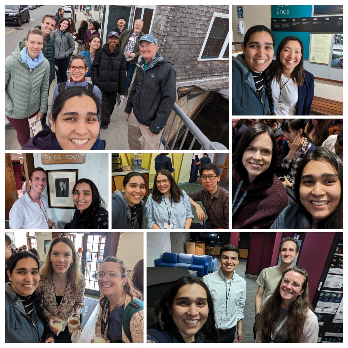 Meetin some old friends❤️ makin some new friends🥰 listening to some really fun talks..doing a walking tour of Woods Hole.. learning a lot of new things on the whole spectrum of development.. thank you <a href="/NESDBMeeting/">NESDB2023</a> for such a neat time!! Exciting times in science!!