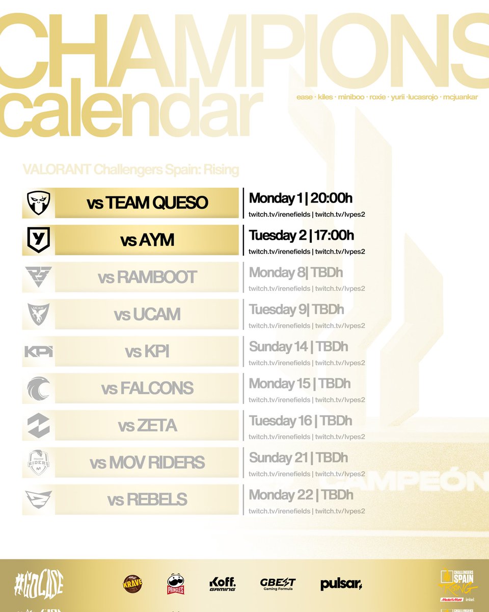 Case Esports 🟡 tweet media