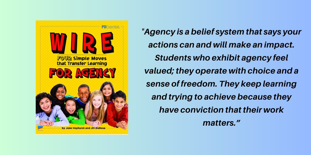 Making a Case for Agency!  <a href="/hayhurst3/">Jenn Hayhurst</a> and <a href="/JillDerosa/">Jill DeRosa</a> share three core beliefs to sustain agency on The Robb Review.
bit.ly/3nh34MW