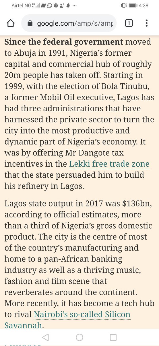 tajudine2013gm2's tweet photo. @_SirWilliam_ Was that the reason he was able to develop Lagos state to become the 5th largest economy in Africa.

A state that is now generating enough revenue more than the entire South East and South South States put together? https://t.co/HPa6ym1bZZ