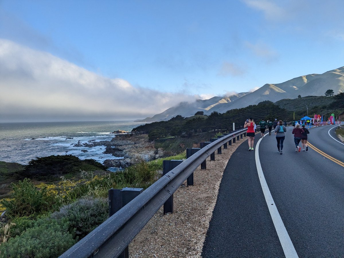mor_trisha's tweet photo. Weeks of training. Up at 3:30am. Sitting on the shuttle for a while. Long bathroom lines. But Look. At. This. View. ๐คฉ๐คฉ Big Sur 11-Miler in the books. I took my time and felt alright! ๐
#BigSur11Miler #RunningRewards #WorthIt https://t.co/scwz4cdy20