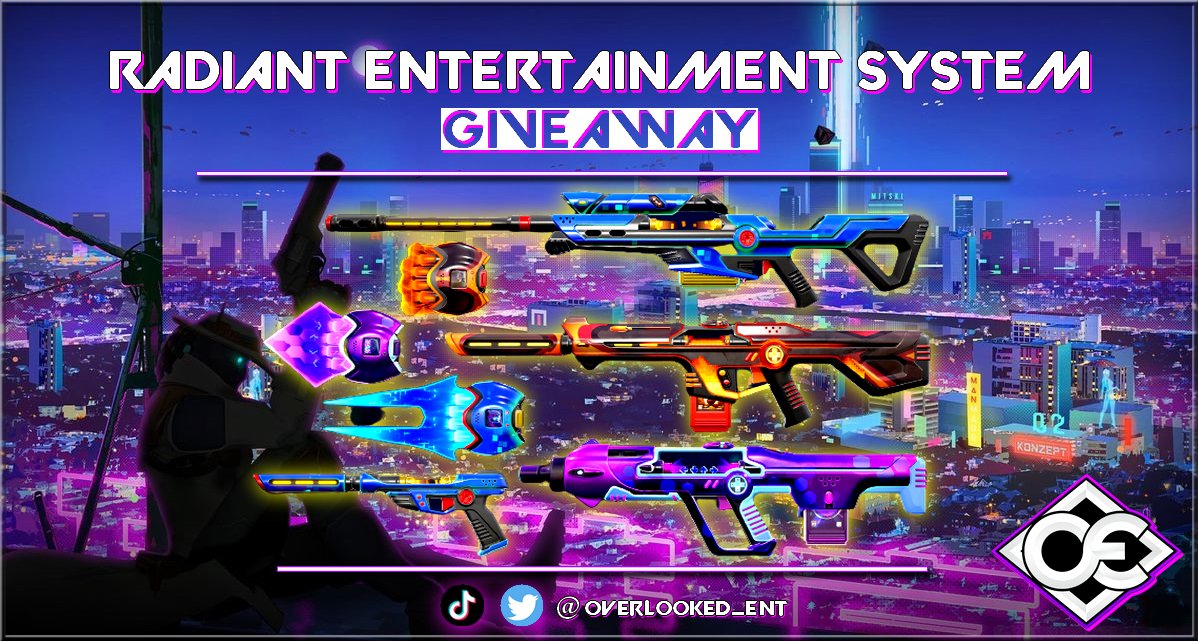 🚨 RADIANT ENTERTAINMENT SYSTEM BUNDLE #GIVEAWAY 🔥

How to Enter?

🔵Follow <a href="/SergioFreank/">ExEnN 🇩🇿🏴󠁧󠁢󠁷󠁬󠁳󠁿</a>, <a href="/oe_xenon/">OE Xenon</a> &amp; <a href="/Overlooked_Ent/">Overlooked Entertainment</a>.
🟢Retweet &amp; Like the post.
🟠Tag 2x Friends.

📅Ends: 07.05.2023

⚠️Notice: make sure to "Follow" the steps above.
#VALORANT #valorantgiveaway #valorantbundle