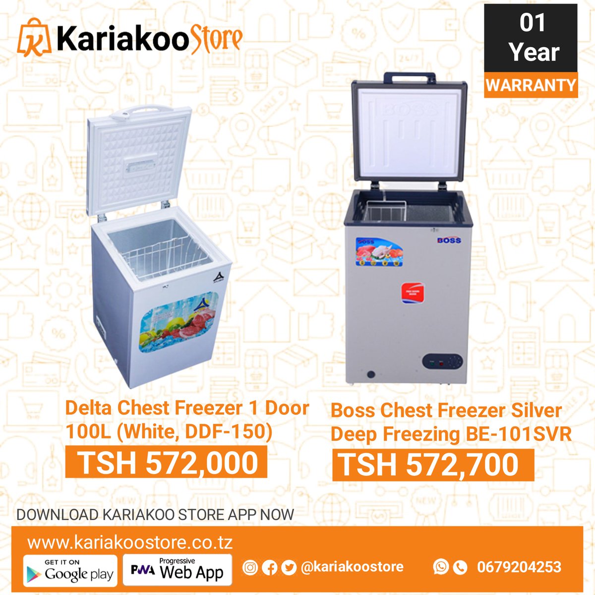 kariakoostore's tweet photo. WASILIANA NASI
WhatsApp:  0679 204 253
Simu: 0679 204 253 
Email: sales@kariakoostore.co.tz
Website: https://t.co/SYYWjWh5Nw https://t.co/XFcAbFIbE8