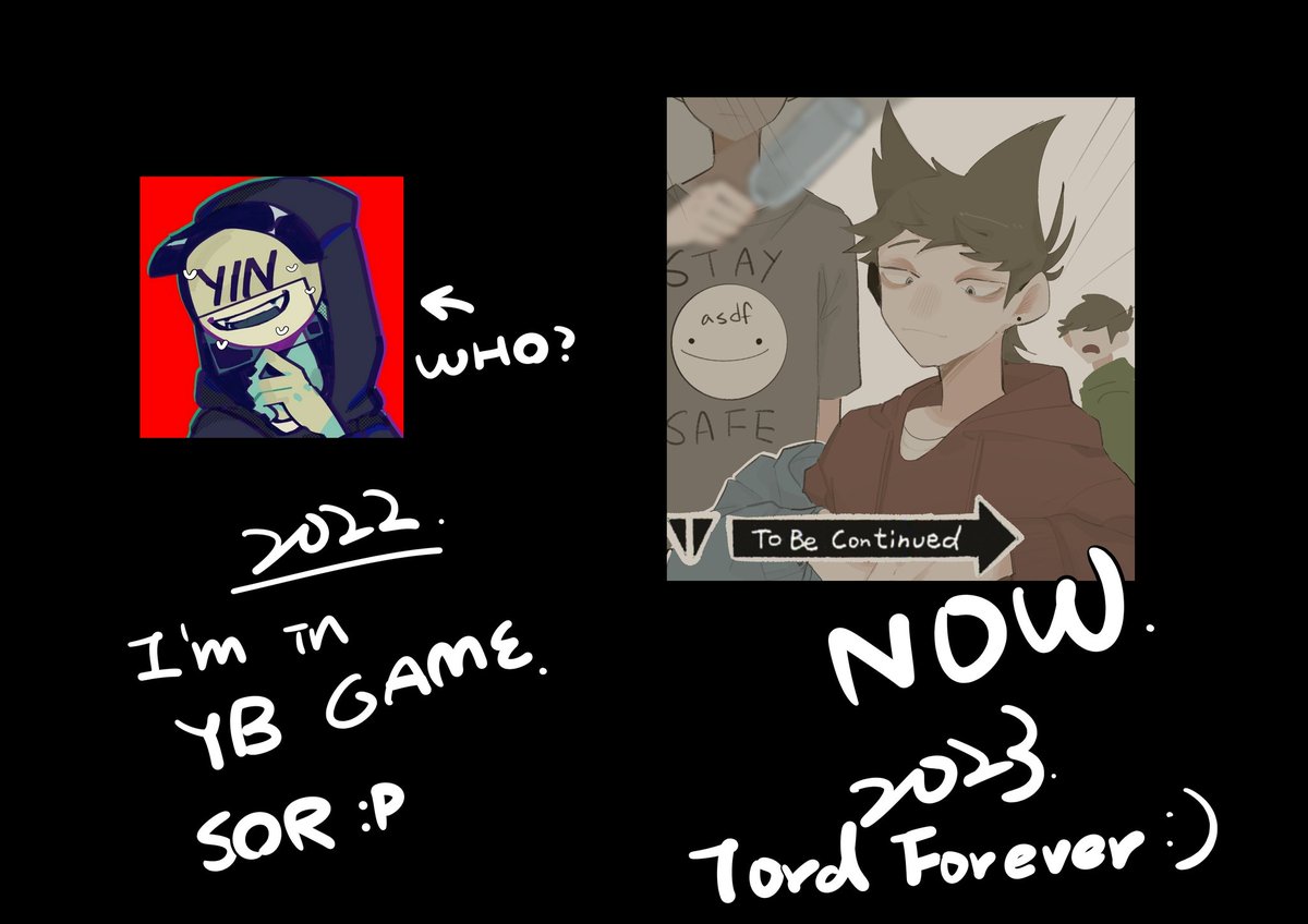 Cornell487's tweet photo. The art style of Tord from my 12y to 17y (2019-2023)

I really really love u my babe<333

我真的老了。 https://t.co/LzP4Ij5N8P