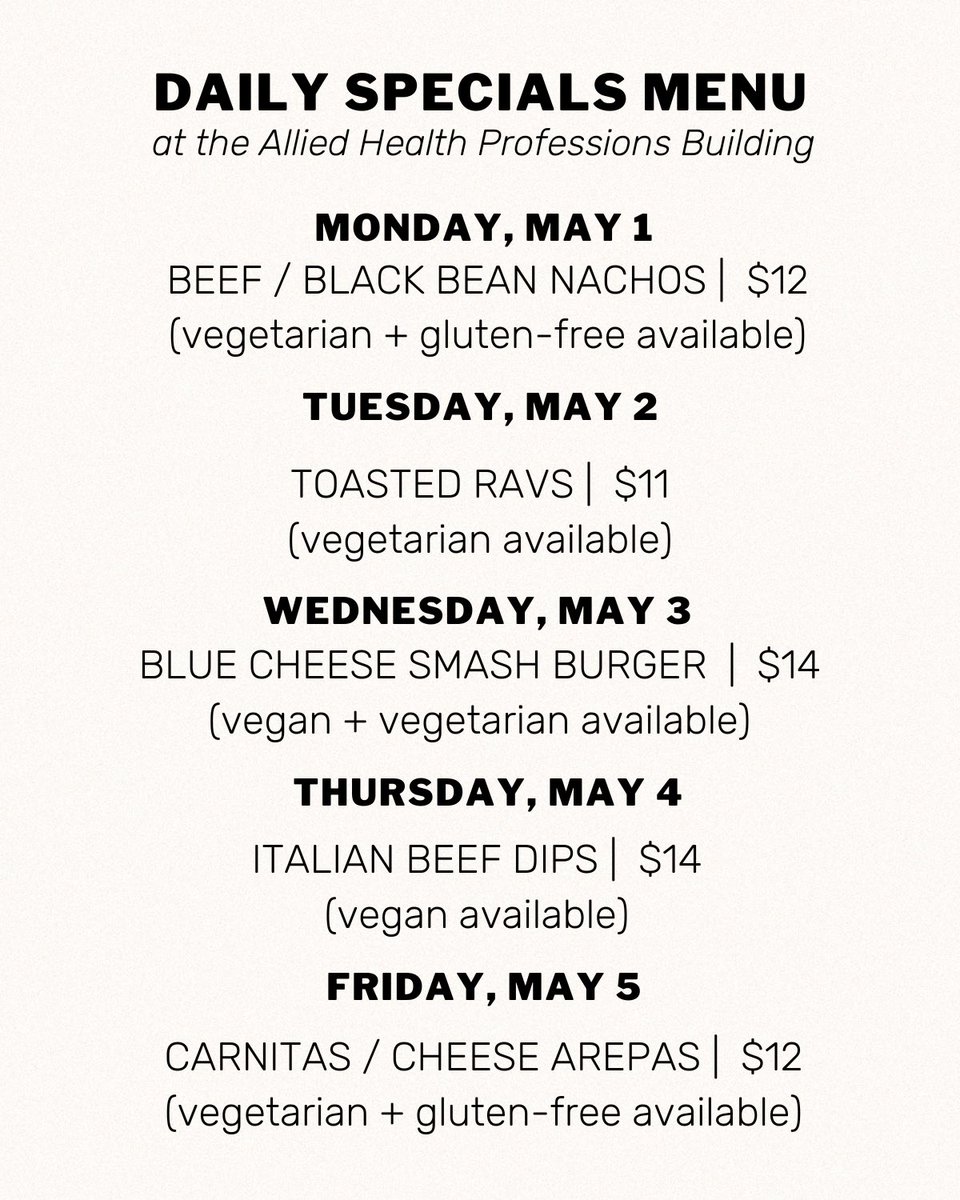 freshgatherings's tweet photo. Menu for 05/01-05/05 is live! Come see us this week at both of our locations! https://t.co/ui9LUE71ym