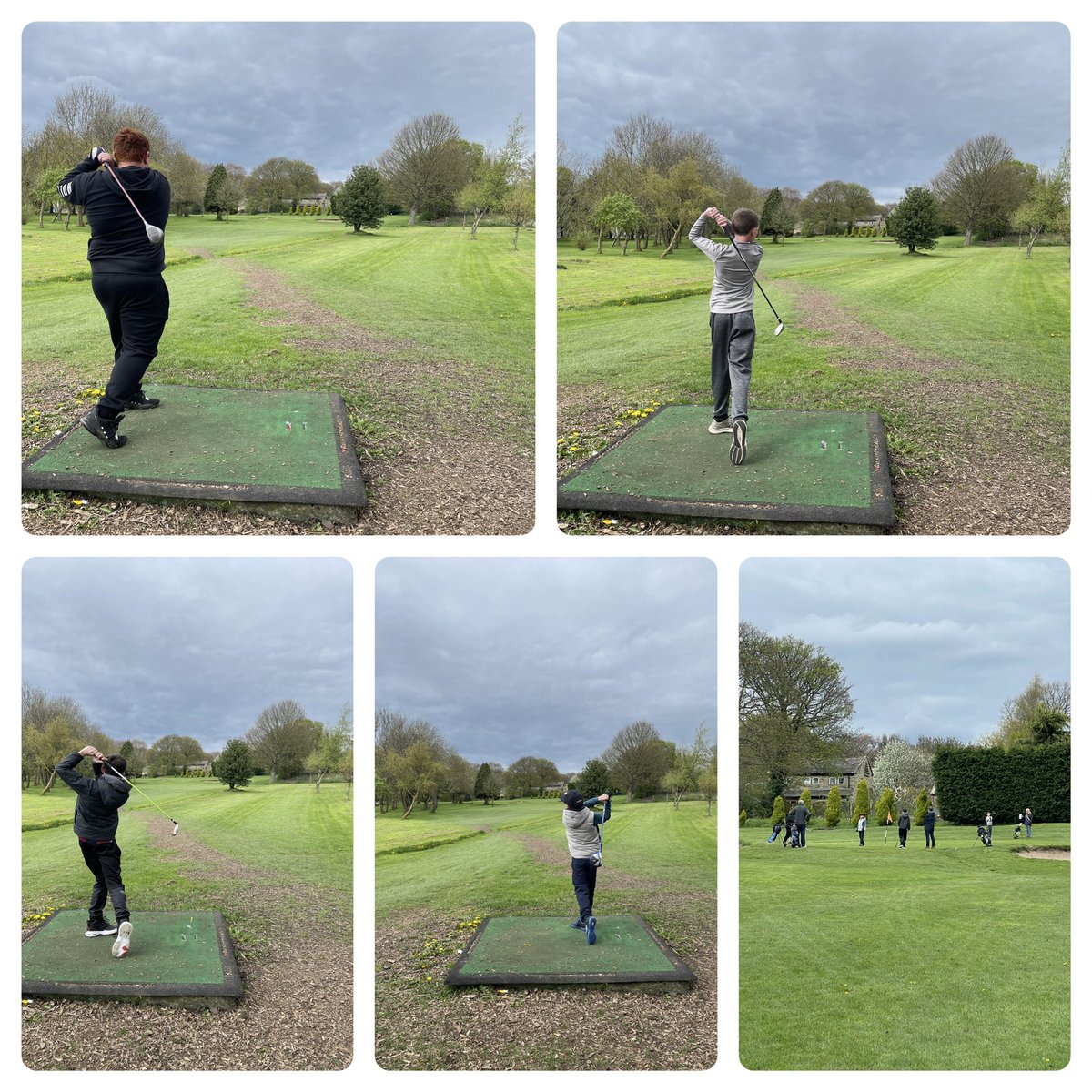 Junior section kicked off their season today 3club challenge and club medal #golf #juniorgolf #futurestars #golfacademy #1sttee