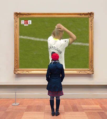 Hang it in The Louvre…