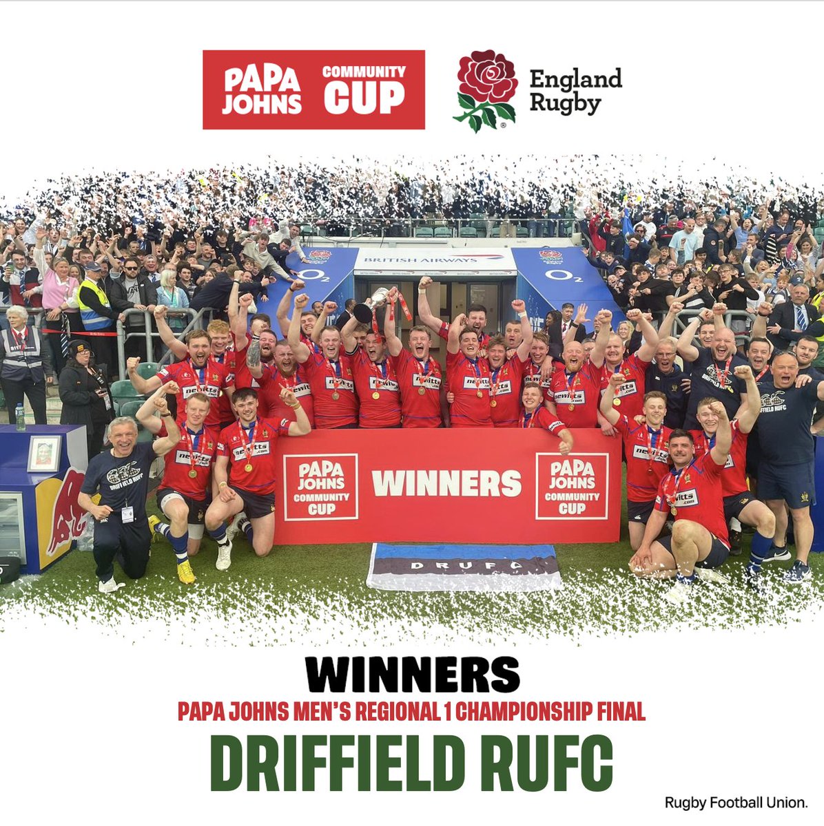 🏆🍕Congratulations to <a href="/Driffrugby/">Driffield RUFC</a> the 2023
<a href="/PapaJohnsUK/">Papa Johns UK</a> Men's Regional 1 Championship Final winners! 

#PapaJohnsCommunityCup