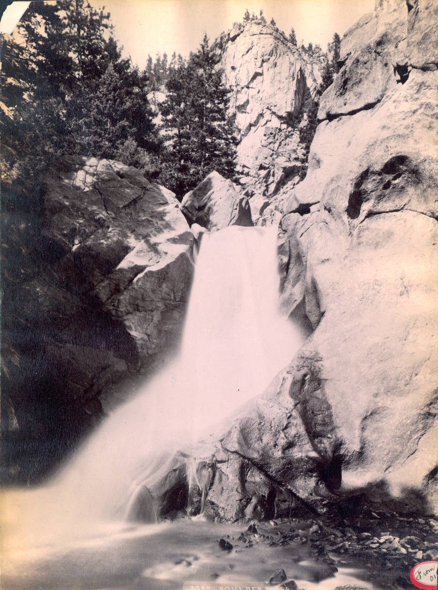 Old Colorado Photos on Twitter "View of Boulder Falls on North Boulder