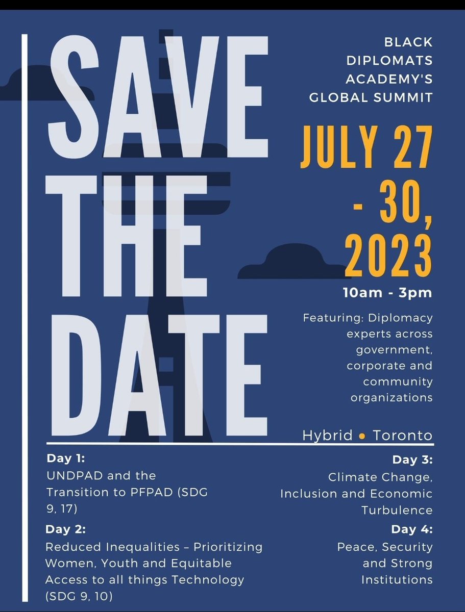 ngoran_mark's tweet photo. As the Second session of the @UN Permanent Forum for People of African Descent is fast approaching on May 30th, I am excited to work together with @DYLOTT_ and @BDA in addressing some of the key challenges of our time and pushing the SDGS forward. https://t.co/FDhxUnFC2A
