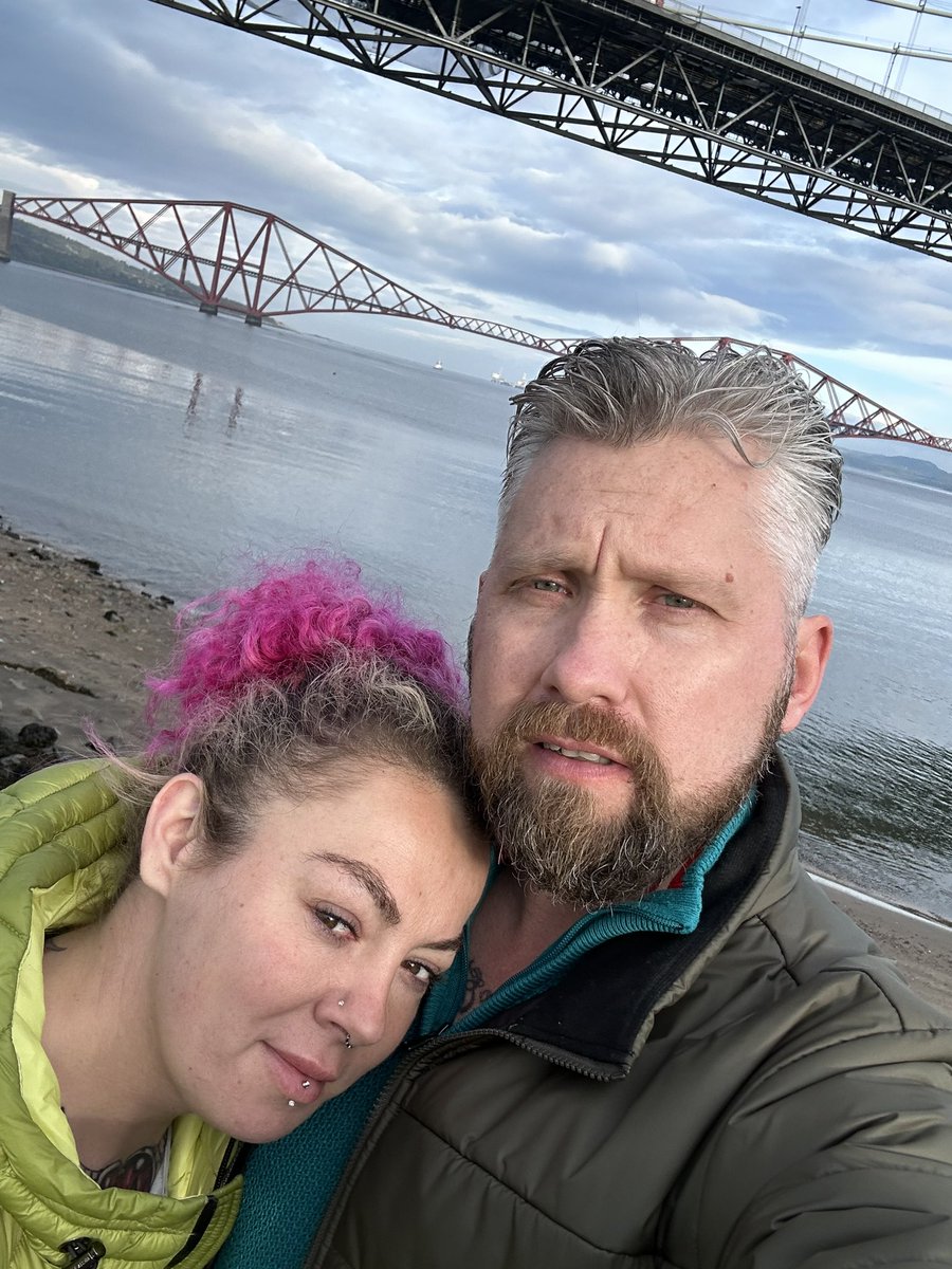 Dinner and a walk with my No1. #southqueensferry