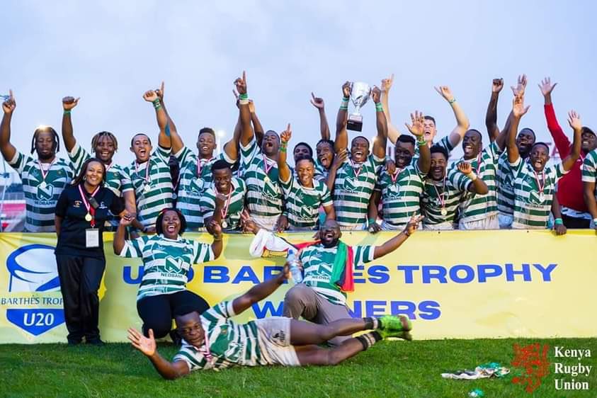 Congratulations to our Junior Sables U20s Rugby Team who retained the Barthés Trophy in a huge 28-7 win at the Nyayo International Stadium in Kenya this afternoon.
#Zimbabwe 🇿🇼🇿🇼🇿🇼