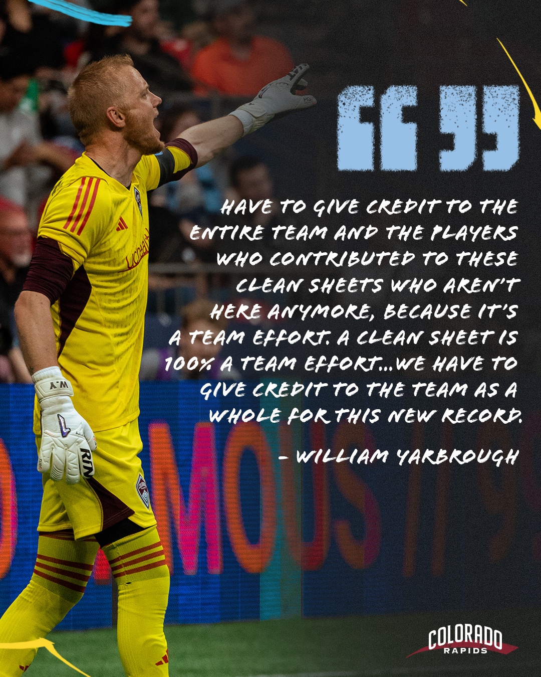 Rapids Sign Goalkeeper William Yarbrough to Three-Year Contract