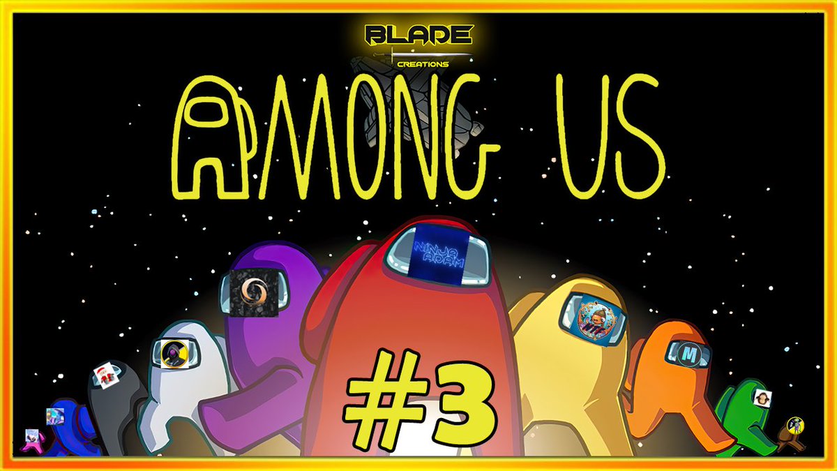 Blade_Creations's tweet photo. BLADE AMONG US NIGHT #3 IN A FEW MINUTES MINUTES LIVE!

https://t.co/QahxZnllgn https://t.co/HUcwQ8Ayp2