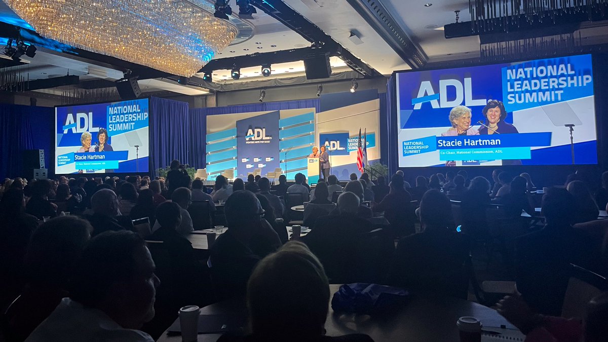 Waited 4 years for this: @ADL National Leadership Summit 2023: high-level speakers, experts, data, and actions fighting #antisemitism! #NLS #NLS2023