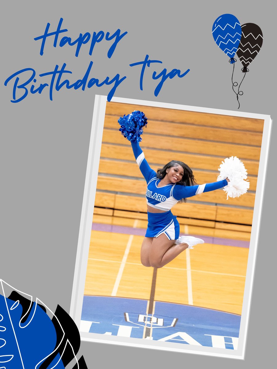 Happy Birthday T’ya! We hope you enjoy your special day!💙🎉