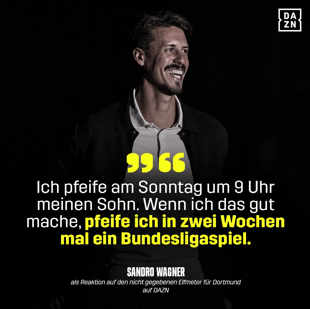 Sandro ist auch nicht zufrieden mit der Entscheidung kein Elfmeter zu pfeifen. #bundesliga #BOCBVB