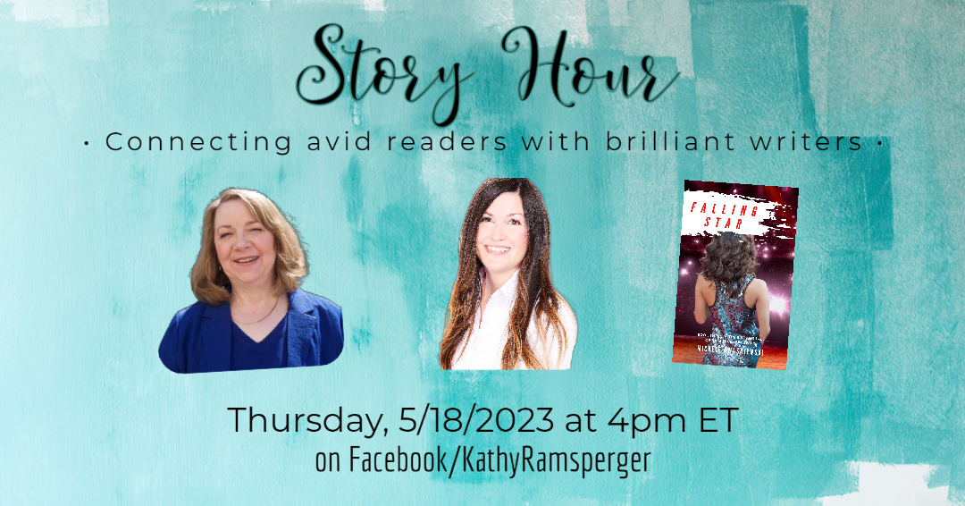 KathyRamsperger's tweet photo. Join us for Story Hour with guest, Michelle Kwasniewski, Thursday, 18 May 2023, at 4pm ET.
Watch live on Facebook here: https://t.co/JjxLMdhW1b
Visit https://t.co/sPL1Xl0b9l
#StoryHour #FallingStar #AuthorInterview #AuthorInterviewSeries https://t.co/dmRFm4DOVU